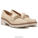 loafers | desi loafer H4LTB153 Naturalizer γυναίκες δέρμα κρέμα βανίλιας