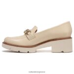 loafers | desi loafer H4LTB153 Naturalizer γυναίκες δέρμα κρέμα βανίλιας - Image 3